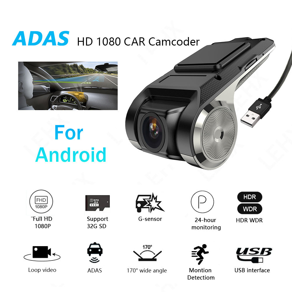 USB Car Camcorder Driving Recorder Vision Camera HD 1 –