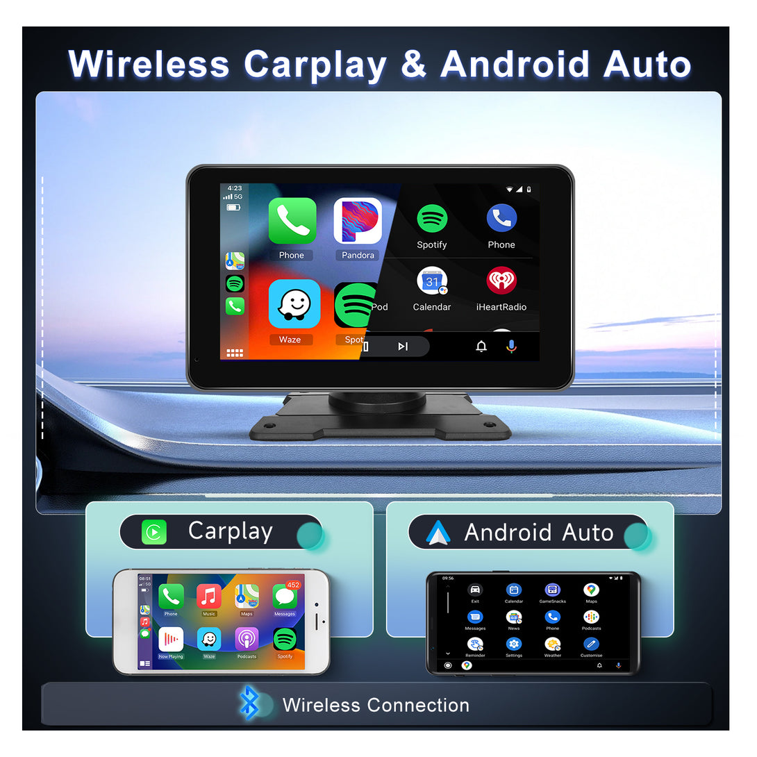Podofo Radio de Coche para Seat Leon 2 MK2 2005-2012, Android 2G+32G Carplay
