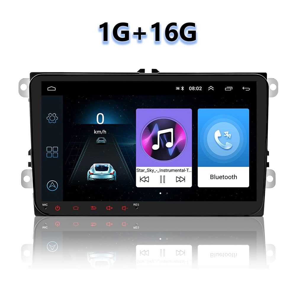 PODOFO Android 9.1 9 2+32G Car Multimedia Player Car Radio For Volksw